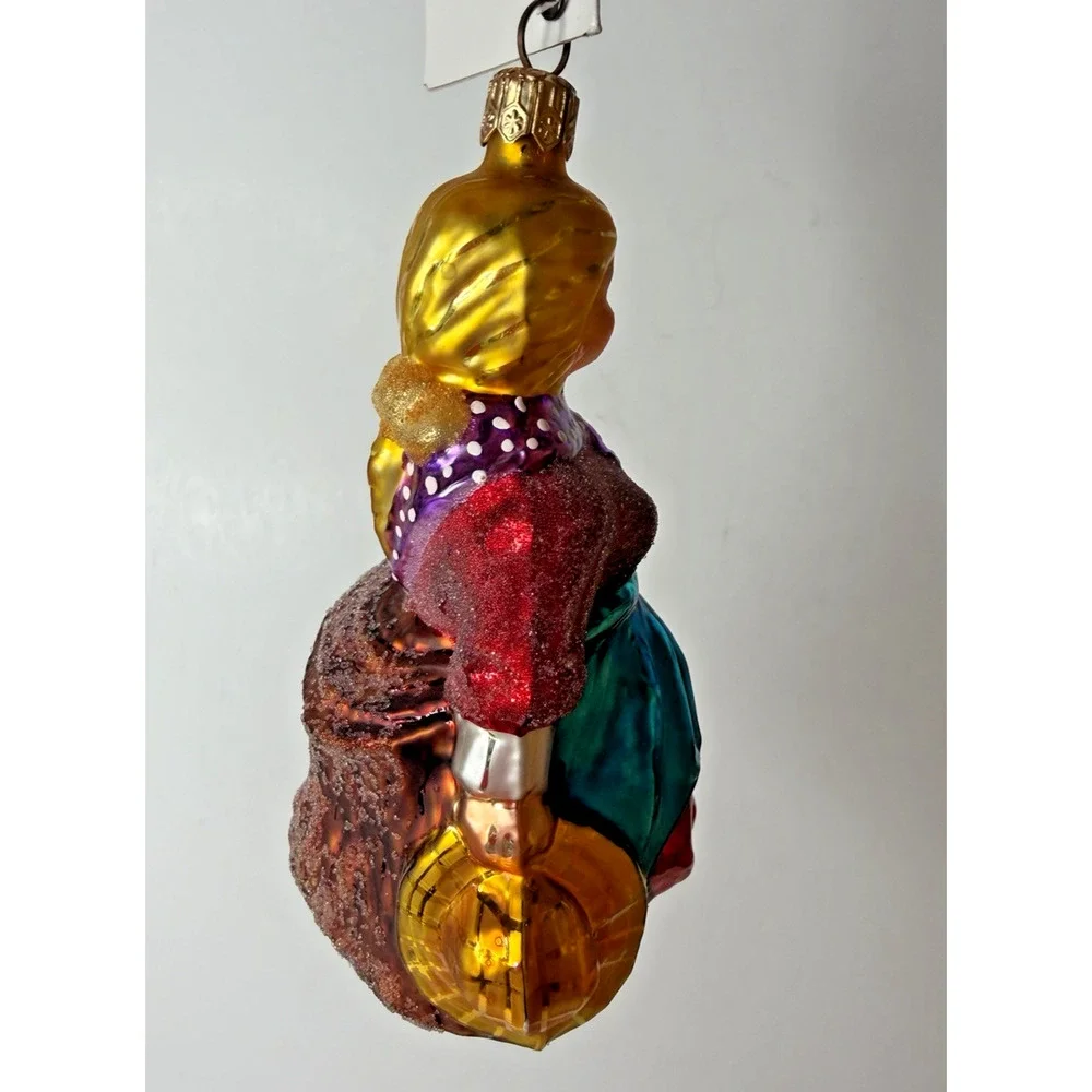 Christopher Radko Vintage 1996 Bessie Jean Country Girl Glass Ornament Poland